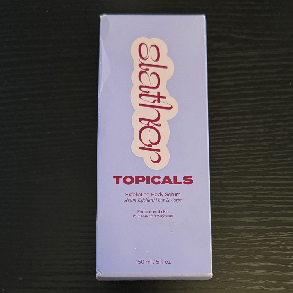 Topicals Slather Exfoliating Body Serum